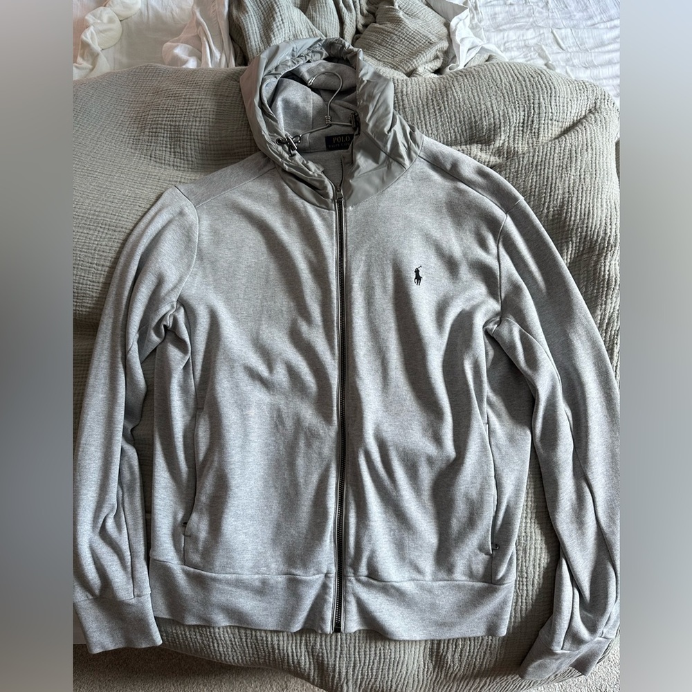 Ralph Lauren Gray Zip Up Jacket